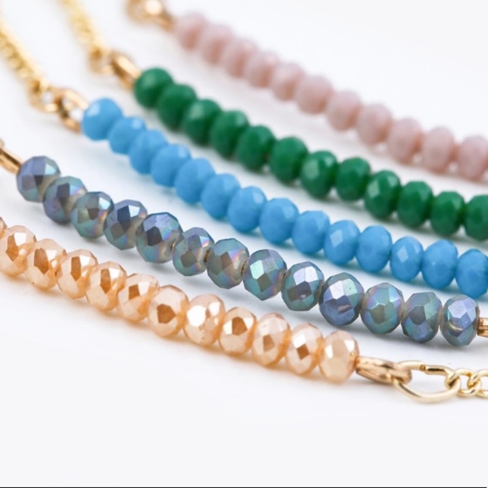 Crystal Beads Choker Necklace (2 for $19)